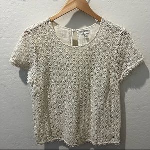 Joie Embroidered Top